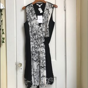 Diane Von Furstenburg Sleeveless Wrap Dress, NWT